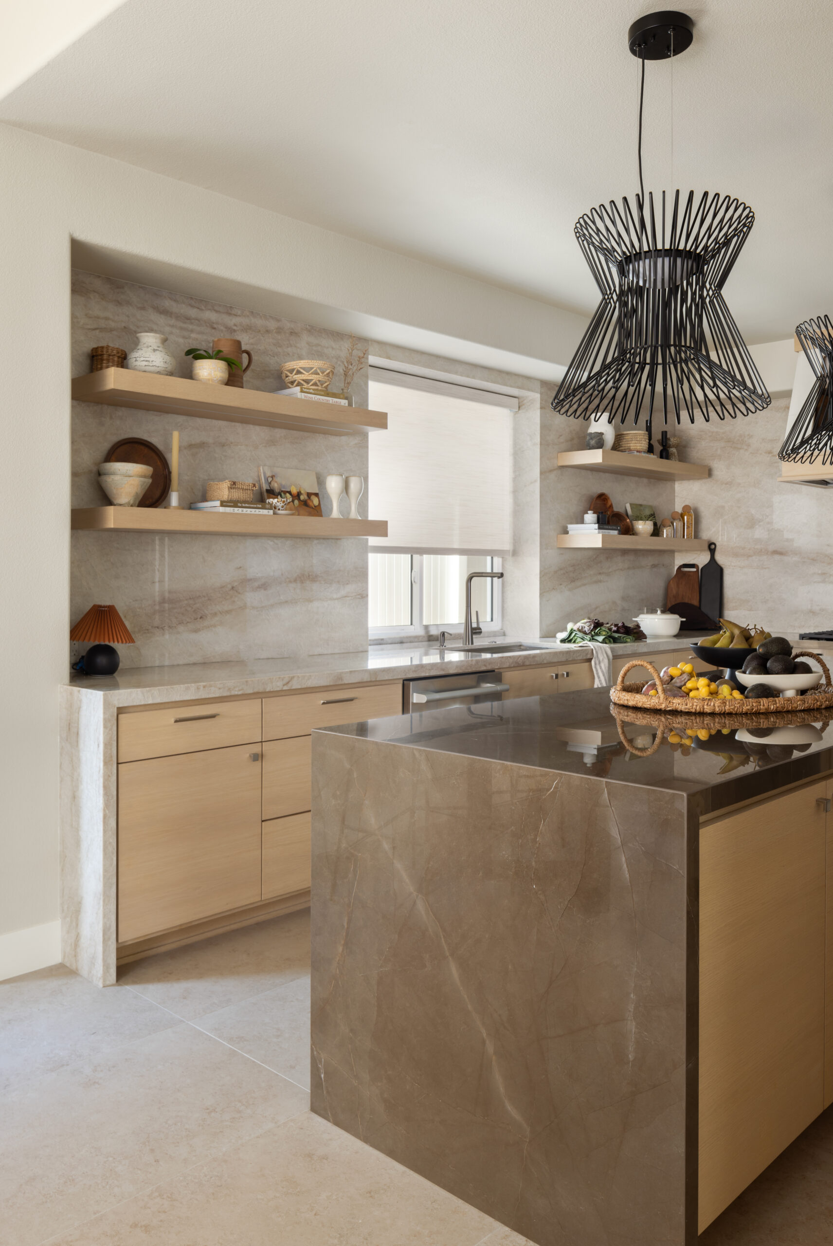 An Orange County kitchen remodel designed by Terri Brien Interiors